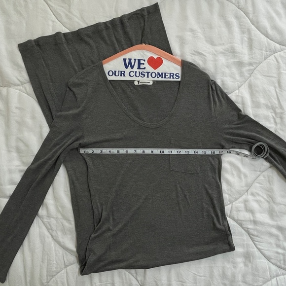 Alexander Wang Gray Jersey Maxi Dress - Picture 3 of 7